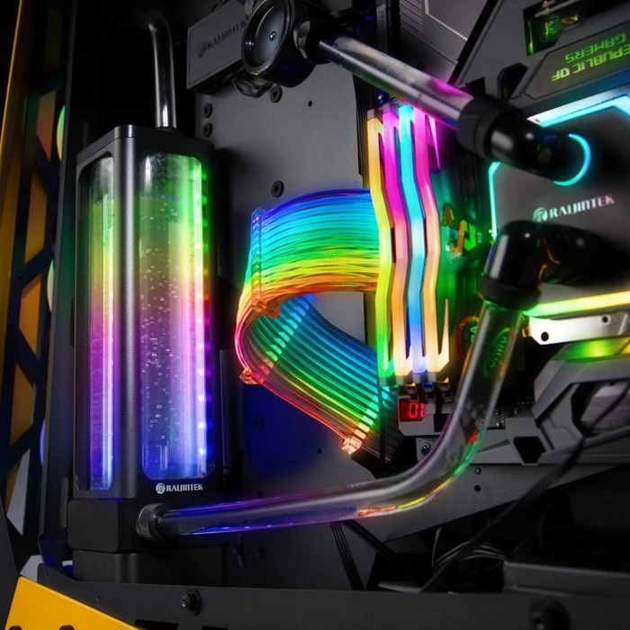 Raijintek Antila D5 Evo RBW, schwarz, mit Pumpe