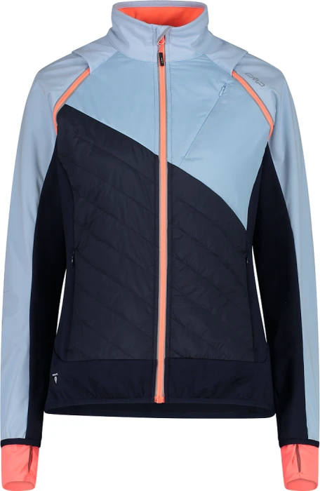 CMP Hybrid Detachable Sleeves Funktionsjacke cristall blue (Damen)