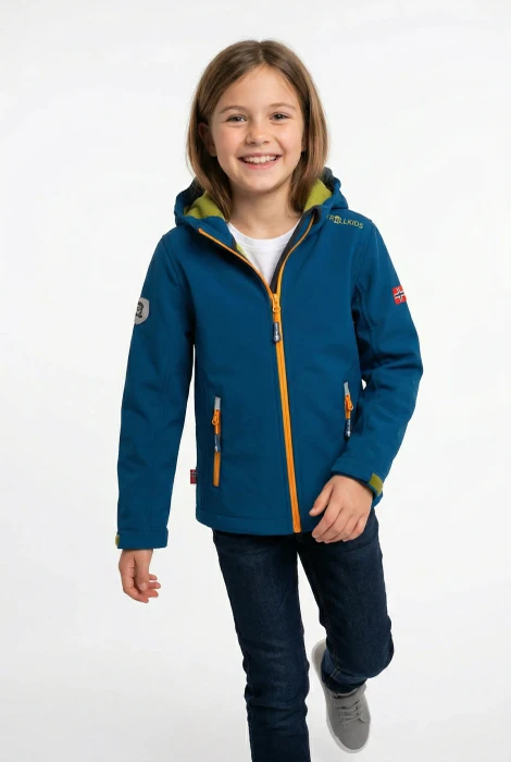 Trollkids Trollfjord Funktionsjacke madeira blue (Junior)