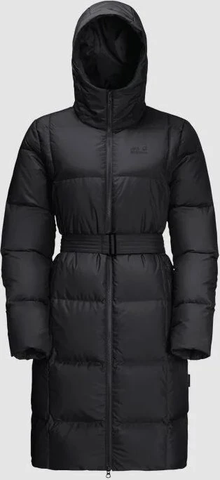 Jack Wolfskin Frozen Lake Funktionsmantel schwarz (Damen)