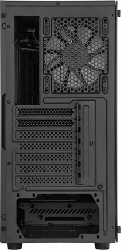SilverStone Fara R1 Rainbow, schwarz, Glasfenster