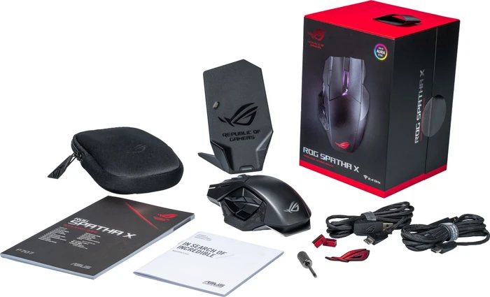 ASUS ROG Spatha X schwarz, USB