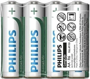 Philips LongLife Mignon AA, 4er-Pack
