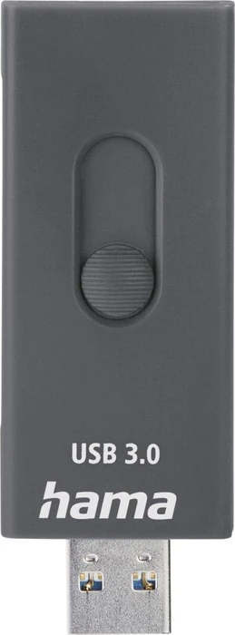 Hama OTG Dual-Slot-Cardreader, USB-C 3.0/USB-A 3.0 [Stecker]