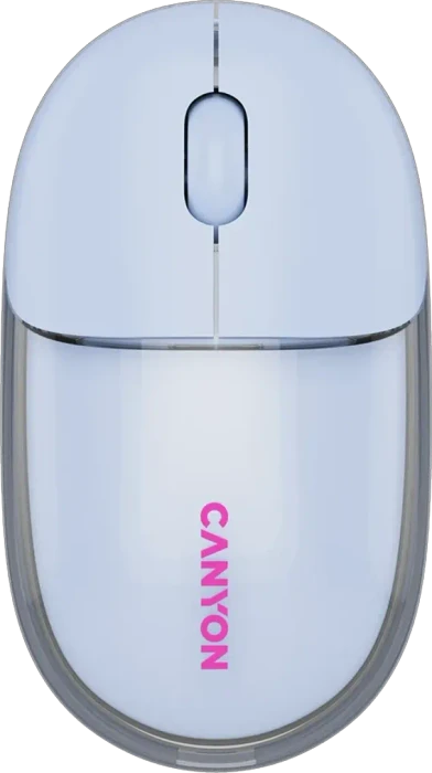 Canyon OnClick 24 Dual-Mode Wireless Mouse blau, USB/Bluetooth