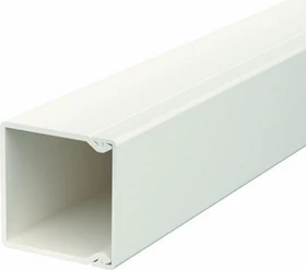 OBO Bettermann WDK40040CW Kabelkanal, 40x40mm, 2m, cremeweiß
