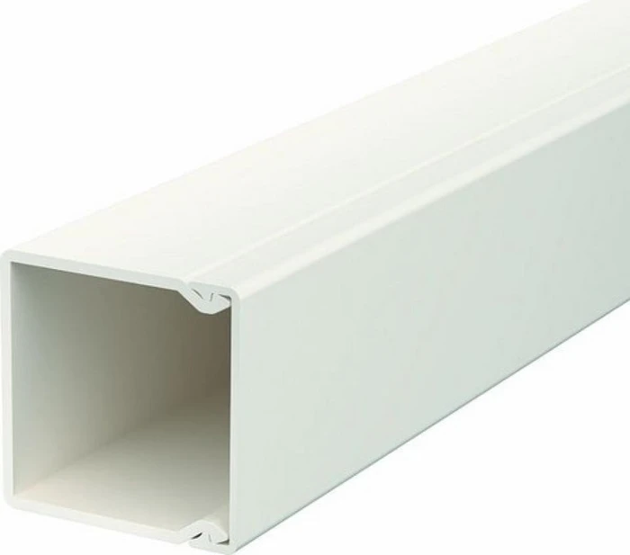 OBO Bettermann WDK40040CW Kabelkanal, 40x40mm, 2m, cremeweiß