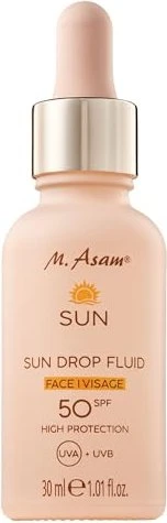 M. Asam Sun Drop Fluid Sonnenschutz Serum Gesicht LSF50, 30ml