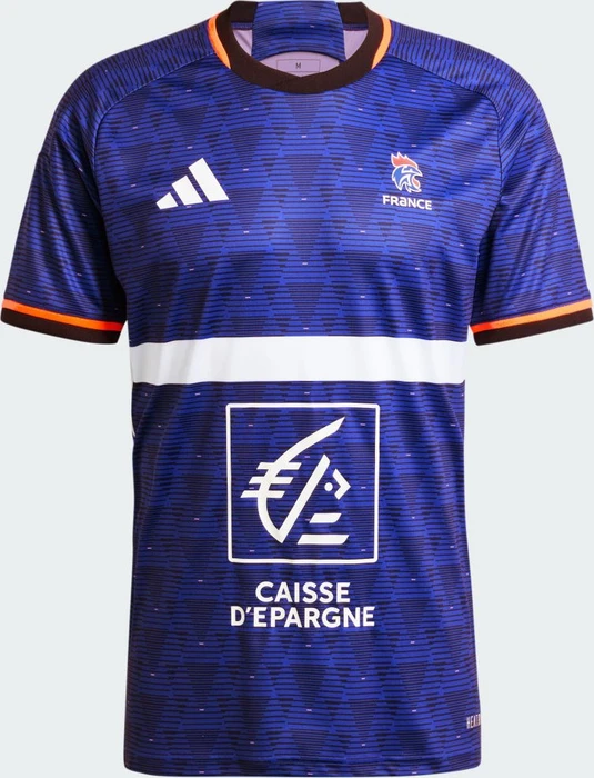adidas Team Frankreich Handballtrikot semi lucid blue (Herren)
