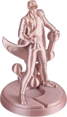 Polymaker PolyLite Silk PLA, rosegold, Spule, 1.75mm, 1.00kg