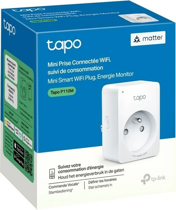 TP-Link Tapo P110M, Typ E, Smart-Steckdose