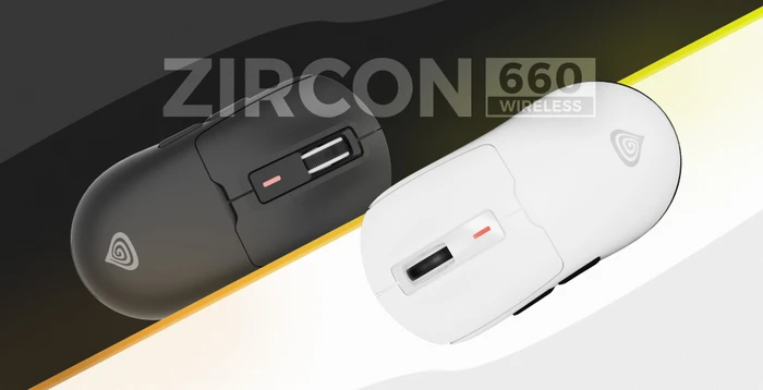 Genesis Zircon 660 Wireless Ultra-Lightweigt Gaming Mouse schwarz, USB/Bluetooth