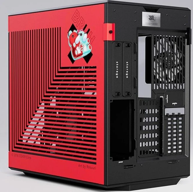 Hyte Y60 Hakos Baelz Limited Edition, Glasfenster
