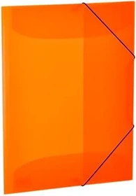 Herma Sammelmappe PP Neon, A3, neonorange/transparent