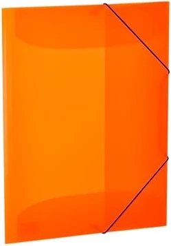 Herma Sammelmappe PP Neon, A3, neonorange/transparent