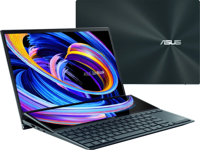 ASUS ZenBook Duo 14 UX482EA-HY197T, Celestial Blue, Core i5-1135G7, 16GB RAM, 512GB SSD, DE