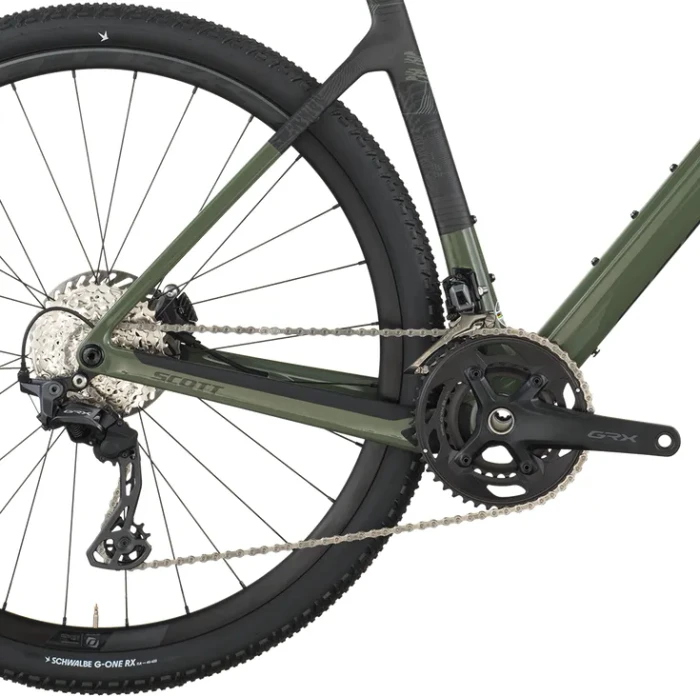 Scott Addict Gravel 40 wenge green Modell 2026