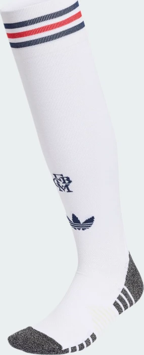 adidas FC Bayern München 2026/2027 Auswärtsstutzen weiß