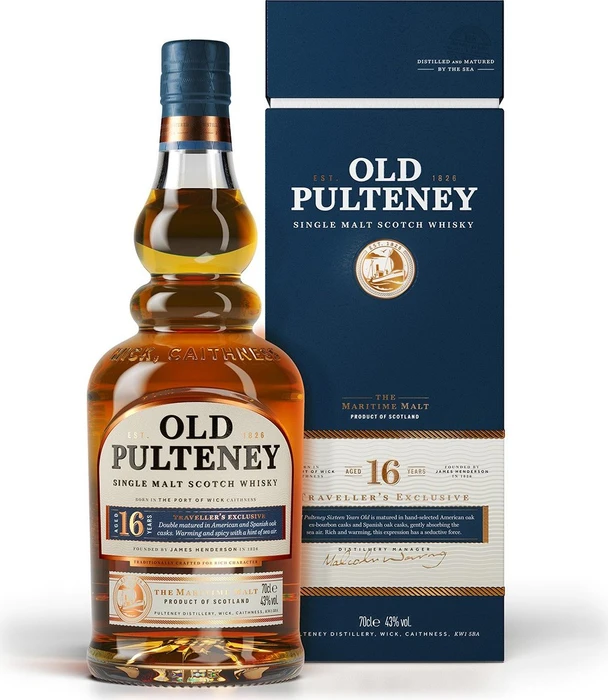 Old Pulteney Traveller's Exclusive 16 Years Old 700ml