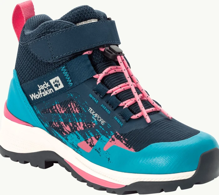 Jack Wolfskin Villi Hiker Texapore Mid dark sea (Junior)