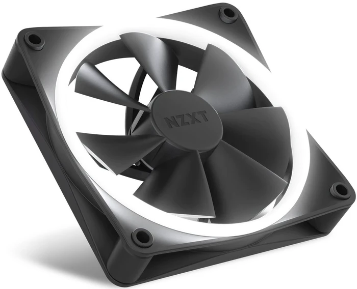 NZXT F Series F120 RGB, Matte Black, schwarz, 120mm
