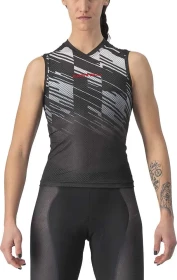 Castelli Insider Trikot ärmellos schwarz (Damen)
