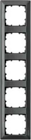 Siemens DELTA line Rahmen 5-Fach, 364x80mm, carbonmetallic