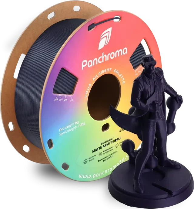Polymaker Panchroma PLA matt, Army Purple, Spule, 1.75mm, 1.00kg
