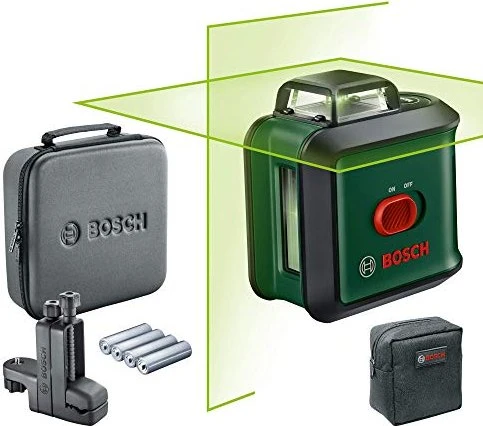 Bosch DIY UniversalLevel 360 Batterie-Kreuzlaser inkl. Tasche