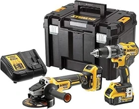 DeWalt DCK2080P2T Kombopack Akku-Maschinenset inkl. Koffer + 2 Akkus 5.0Ah