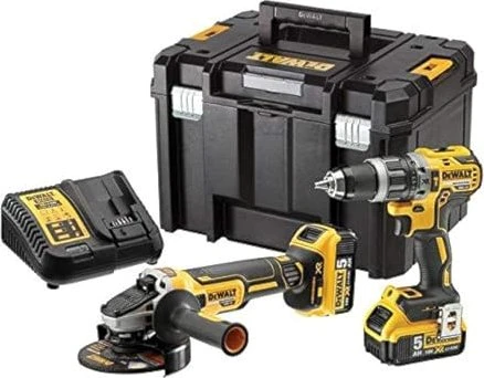 DeWalt DCK2080P2T Kombopack Akku-Maschinenset inkl. Koffer + 2 Akkus 5.0Ah