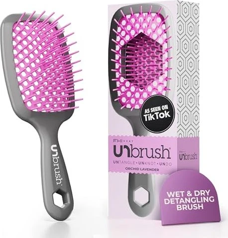 UNbrush Detangling Brush orchid lavender