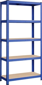 Songmics Schwerlastregal 90x180x40cm blau, 2 Stück