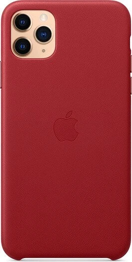 Apple Leder Case für iPhone 11 Pro Max rot