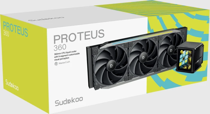 Sudokoo Proteus 360, schwarz