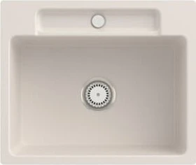 Villeroy & Boch Siluet 60 S flat flächenbündig Becken mittig crema
