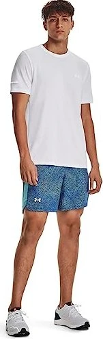 Under Armour Seamless Stride Funktionsshirt kurzarm white/reflective (Herren)
