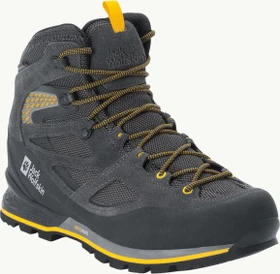 Jack Wolfskin Force Crest Texapore Mid black/burly yellow XT (Herren)