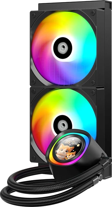 ID-Cooling FX240 LCD, schwarz