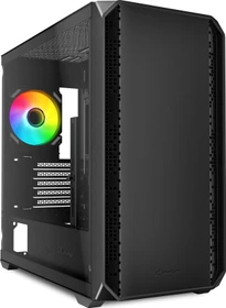 Sharkoon MK2 RGB Black, Glasfenster