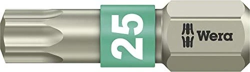 Wera 3867/1 TS Torx Bit 1/4", T25x25mm, 1 Stück