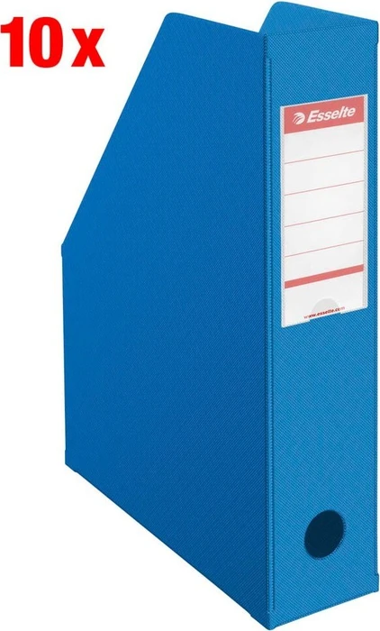 Esselte Vivida Stehsammler PVC, A4, blau, 10er-Pack
