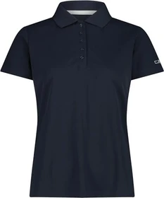 CMP Einfarbiges Pique Poloshirt kurzarm b. blue/ghiaccio (Damen)