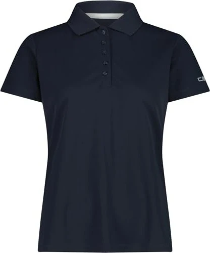CMP Einfarbiges Pique Poloshirt kurzarm (Damen)