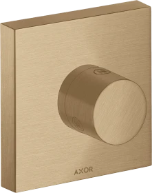 Hansgrohe AXOR ShowerSolutions Ab- und Umstellventil Trio/ Quattro 120/120 Unterputz brushed bronze