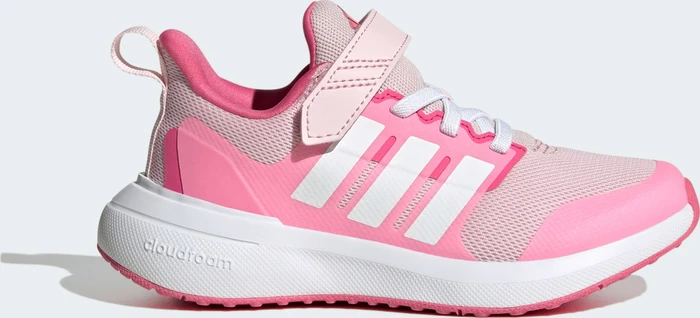 adidas Fortarun 2.0 Cloudfoam Elastic Lace Top Strap clear pink/cloud white/bliss pink (Junior)