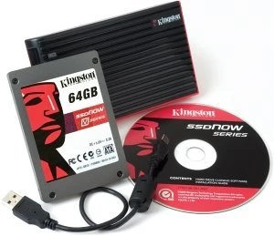 Kingston SSDNow V-Series - Notebook Bundle 64GB, 2.5" / SATA 3Gb/s