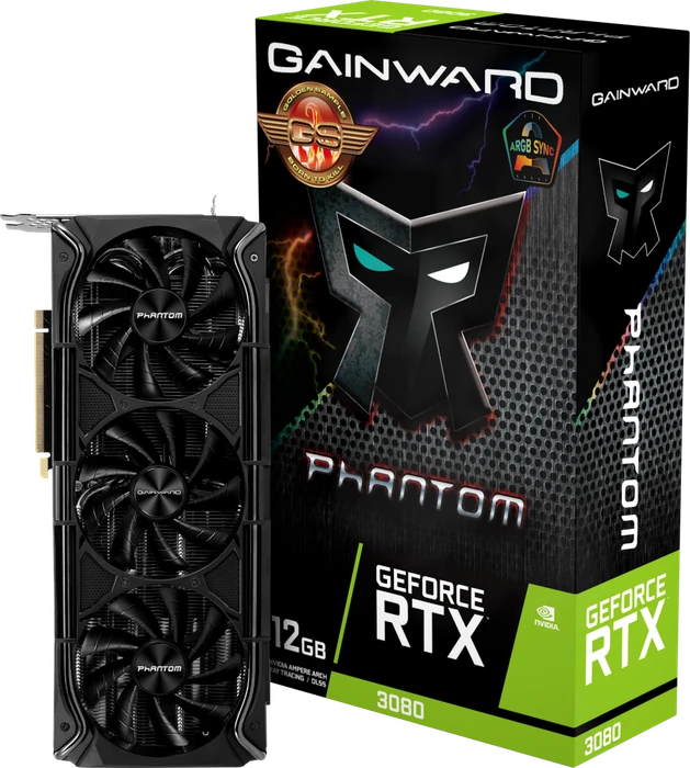 Gainward GeForce RTX 3080 Phantom GS, 12GB GDDR6X, HDMI, 3x DP
