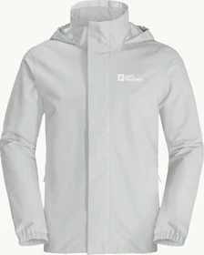 Jack Wolfskin Stormy Point 2L Funktionsjacke cool grey (Herren)