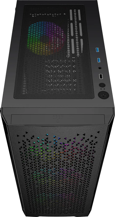Gembird Fornax 400X Black, Glasfenster